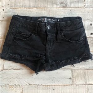 American Eagle Black Shorts